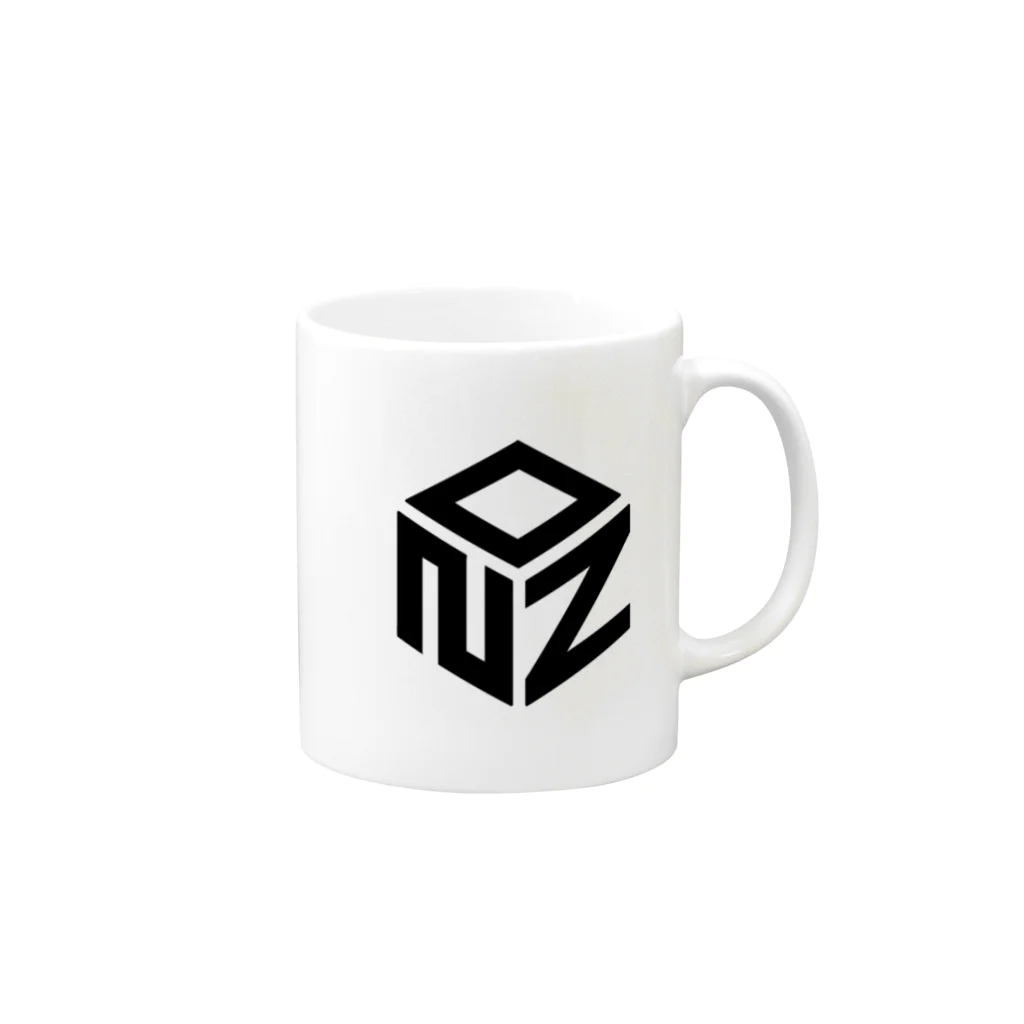 オオニシズのcube Mug :right side of the handle