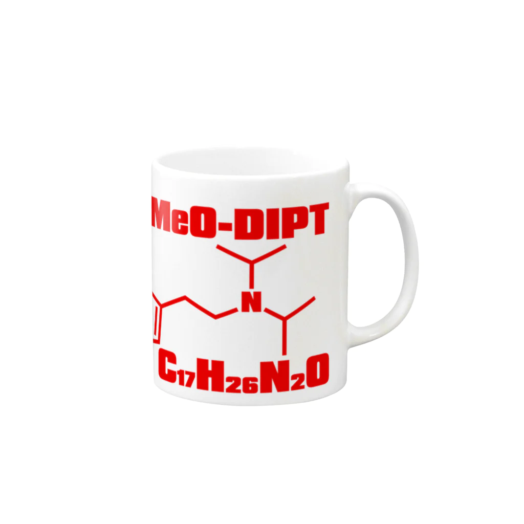 AURA_HYSTERICAの5-MeO-DiPT Mug :right side of the handle