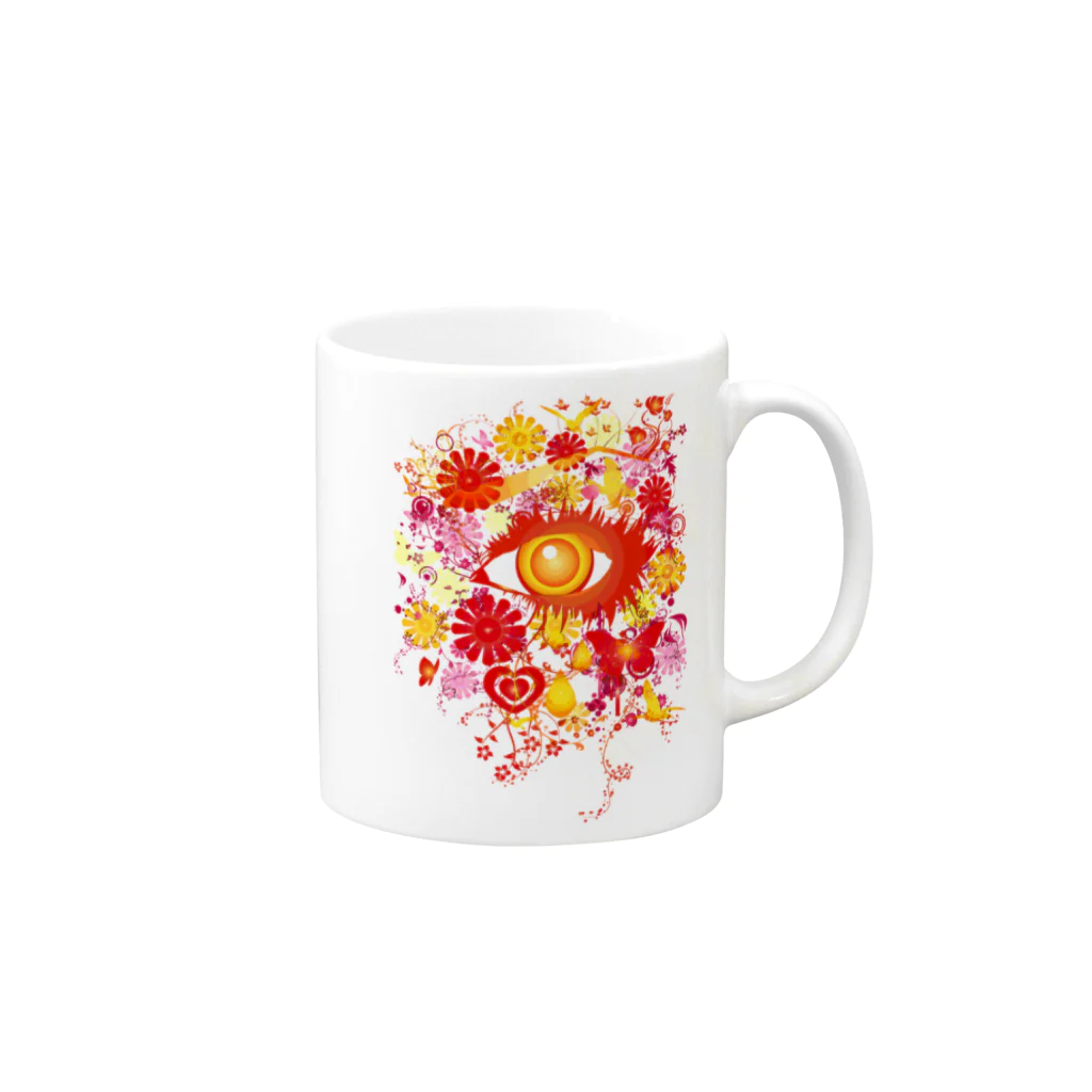 AURA_HYSTERICAのChelsea Mug :right side of the handle