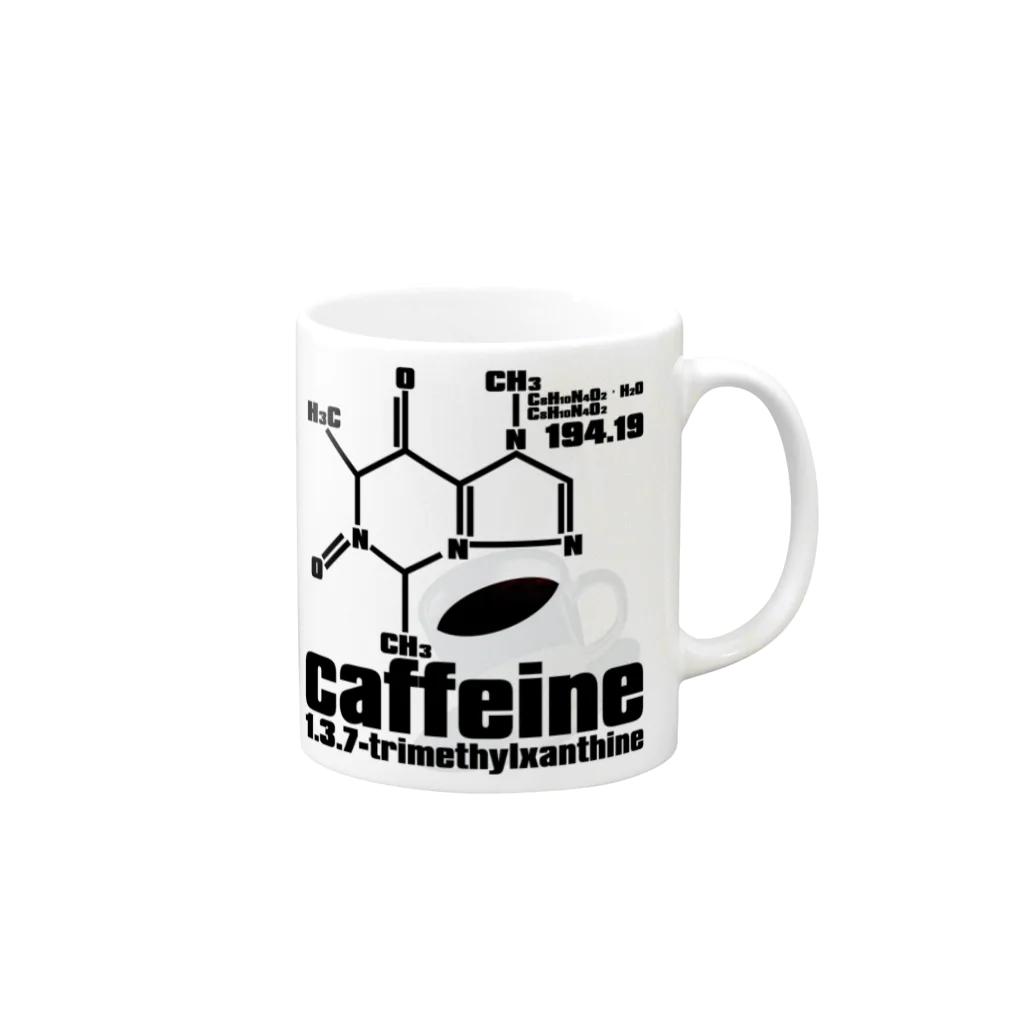 AURA_HYSTERICAのCaffeine マグカップの取っ手の右面