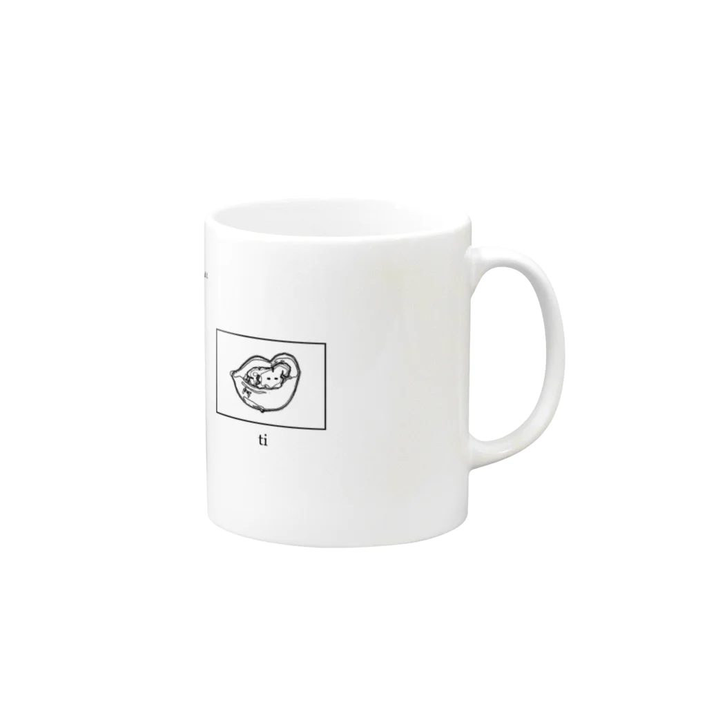 ant!のsymbol Mug :right side of the handle