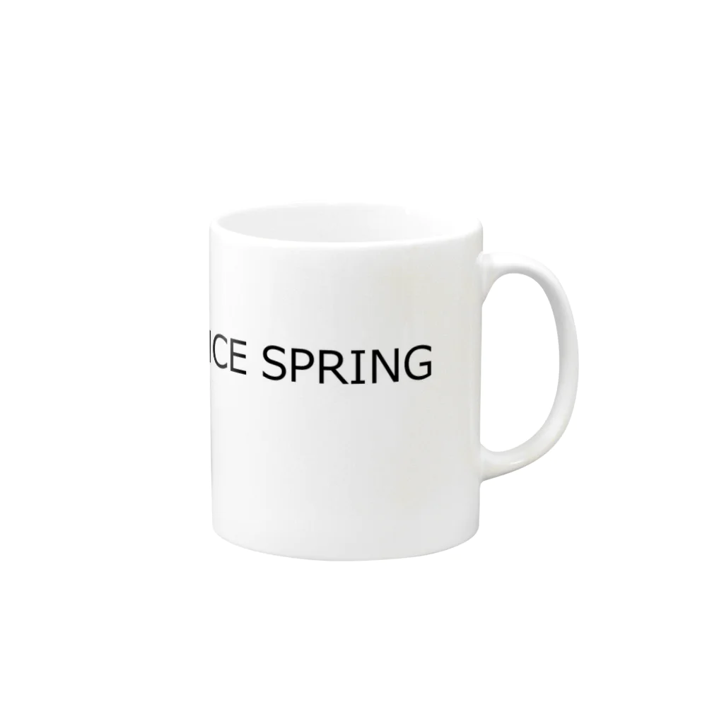 NoppyのSENTENCE SPRING Mug :right side of the handle