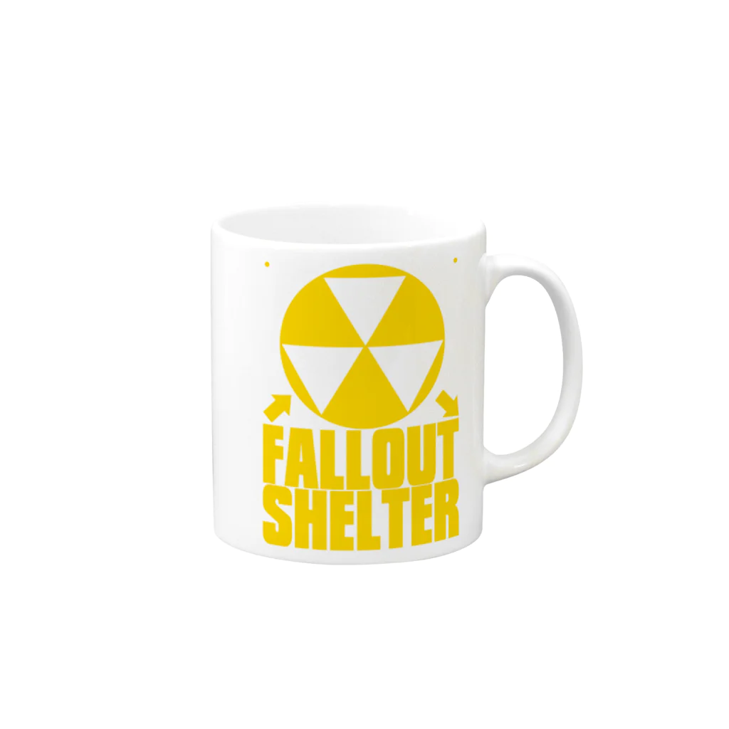 AURA_HYSTERICAのFallout_Shelter マグカップの取っ手の右面