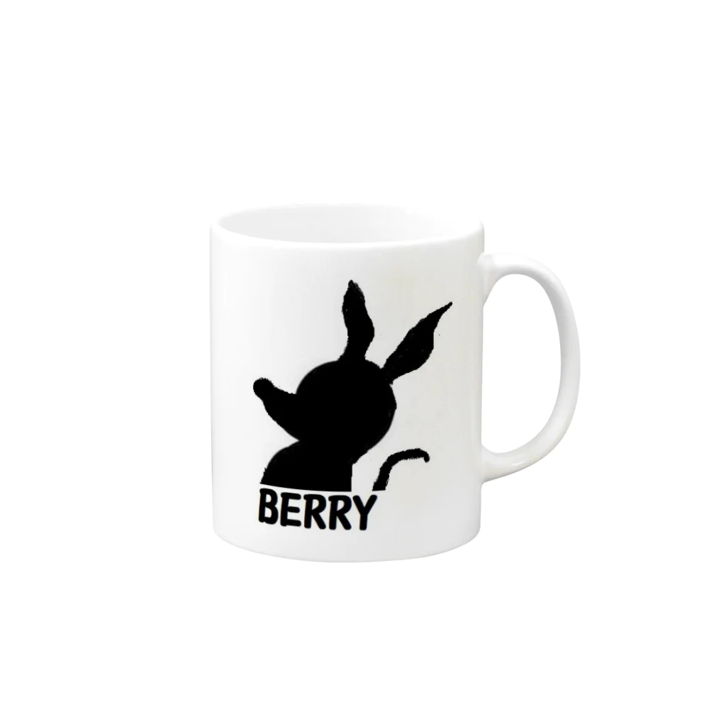 アメリカンベース のBERRY Mug :right side of the handle