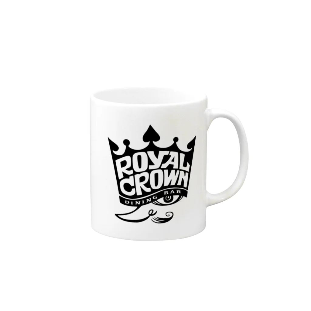 Shingo TashimaのROYAL CROWN 『KING』 マグカップの取っ手の右面