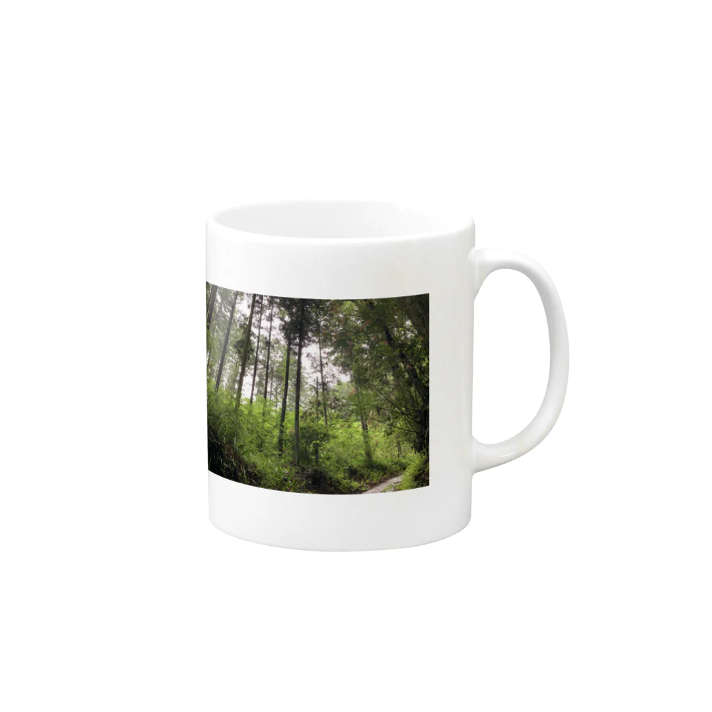 りりさんのin the forest Mug :right side of the handle