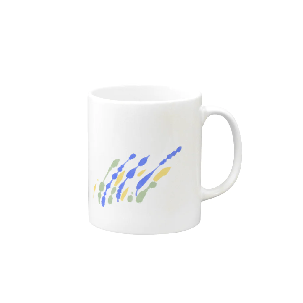 かぷこ堂のcolour Mug :right side of the handle