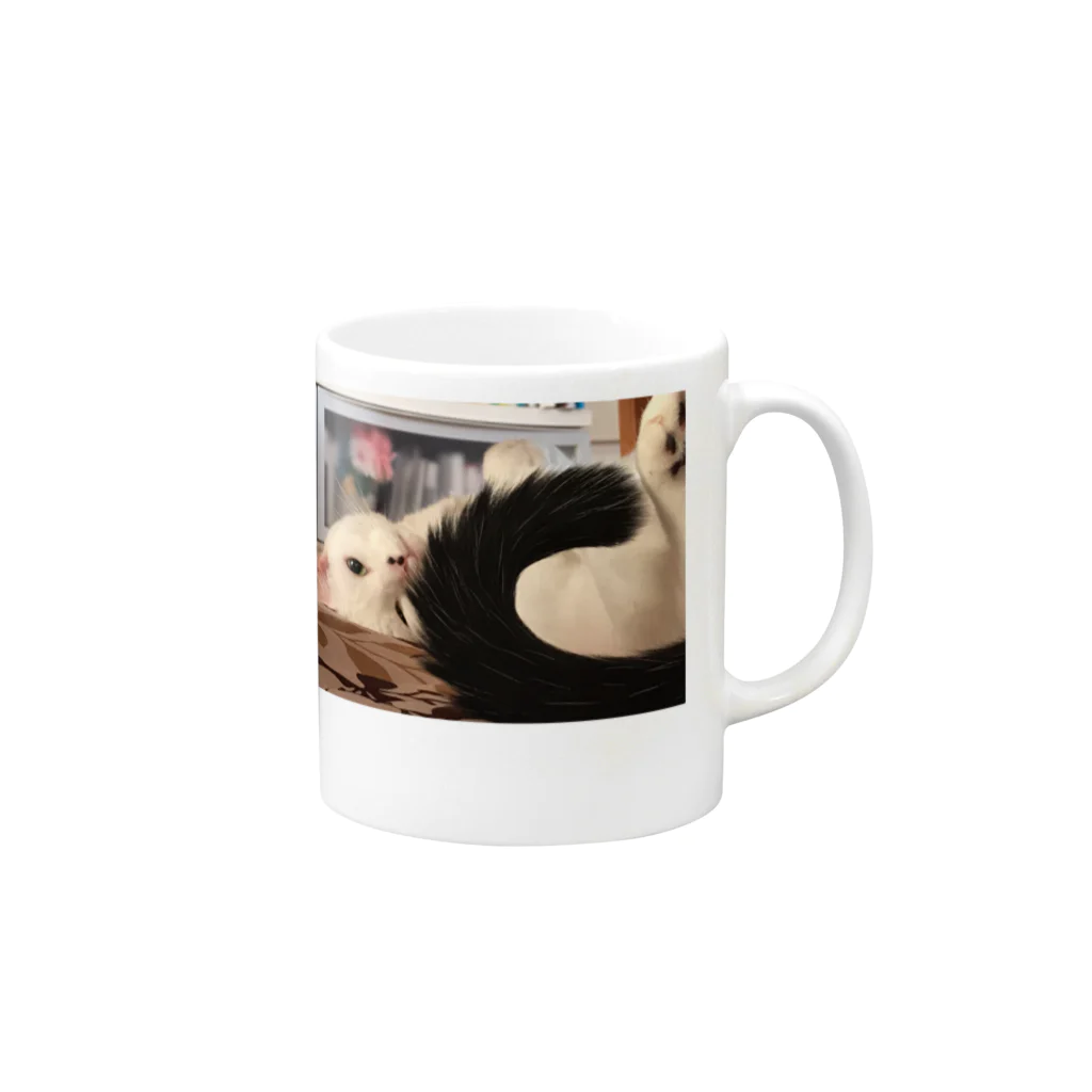 ️️ひろゆき🐾のセクシーわさび Mug :right side of the handle