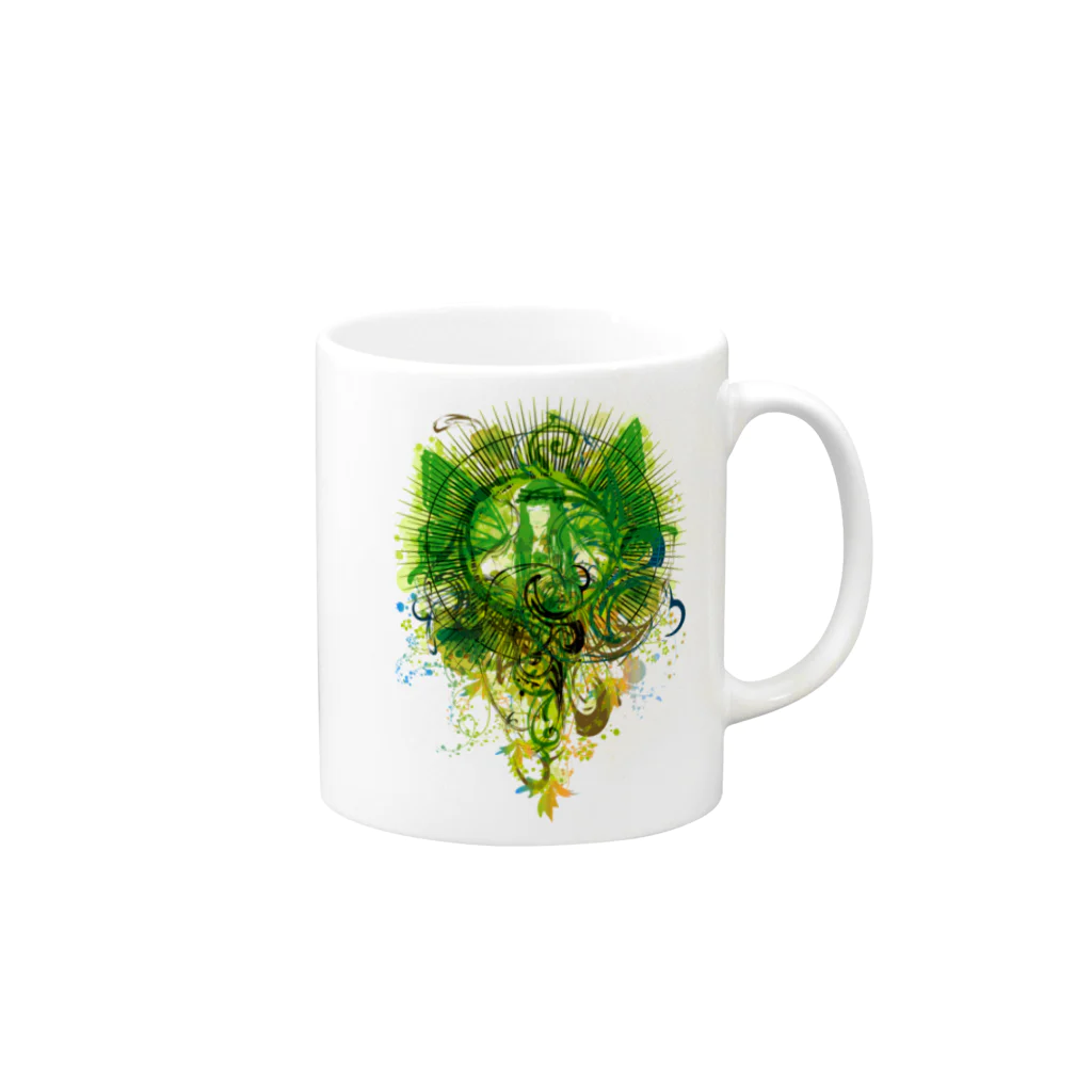 AURA_HYSTERICAのMARIA Mug :right side of the handle