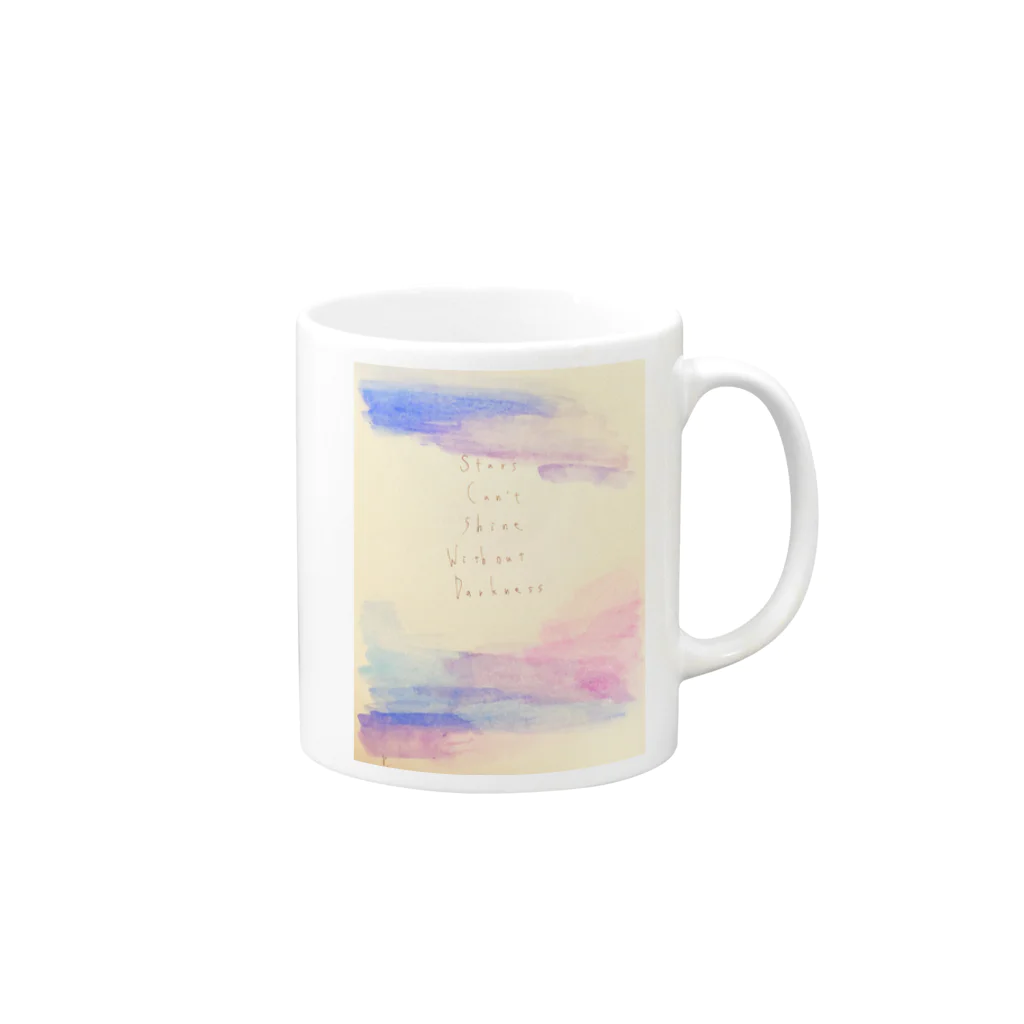 Rika Mikamiのあめのちはれ Mug :right side of the handle