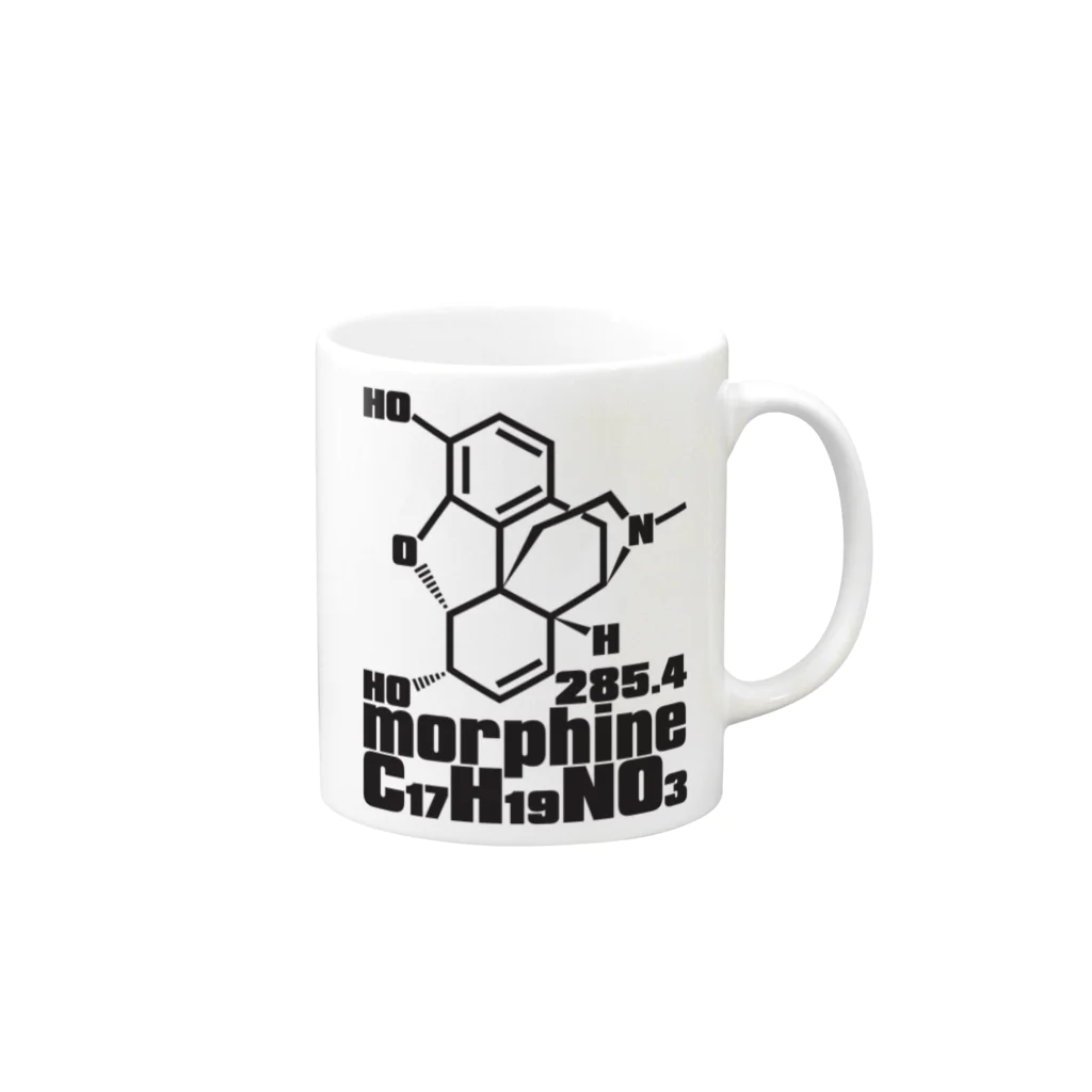 AURA_HYSTERICAのmorphine マグカップの取っ手の右面