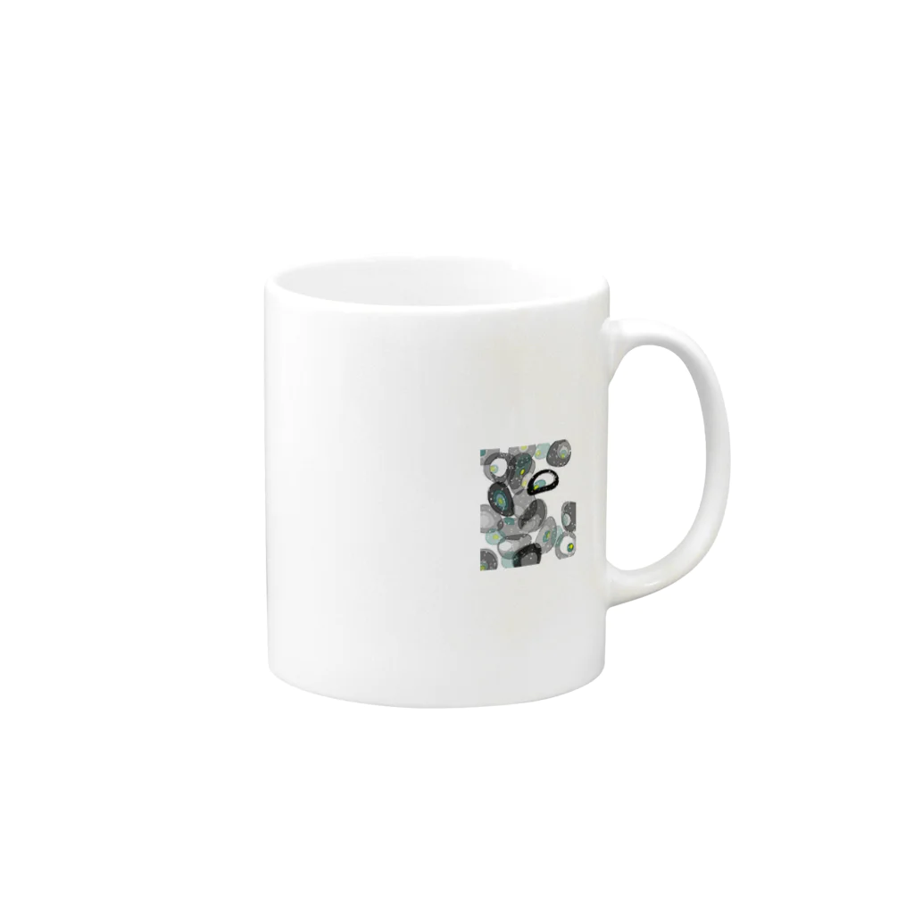 Topicaの水面浮遊群シリーズのグッズ Mug :right side of the handle