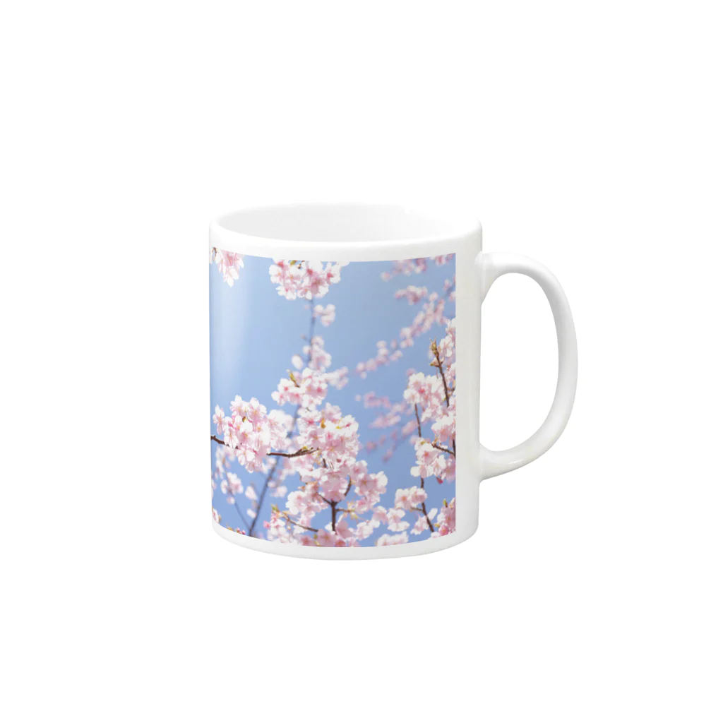 フォトグラファー小室直子のさくら2 Mug :right side of the handle