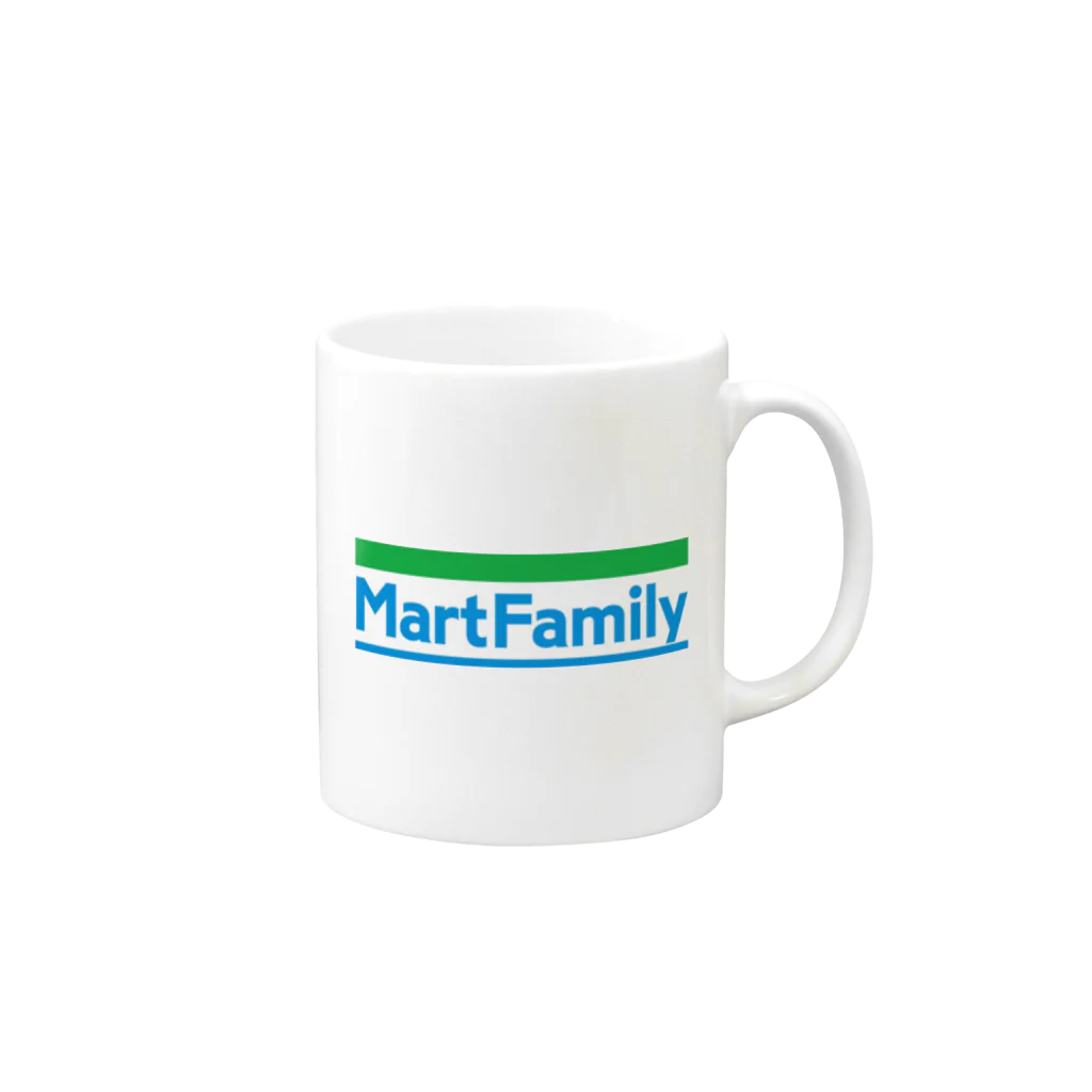 sayuleyのMart Family マグカップの取っ手の右面