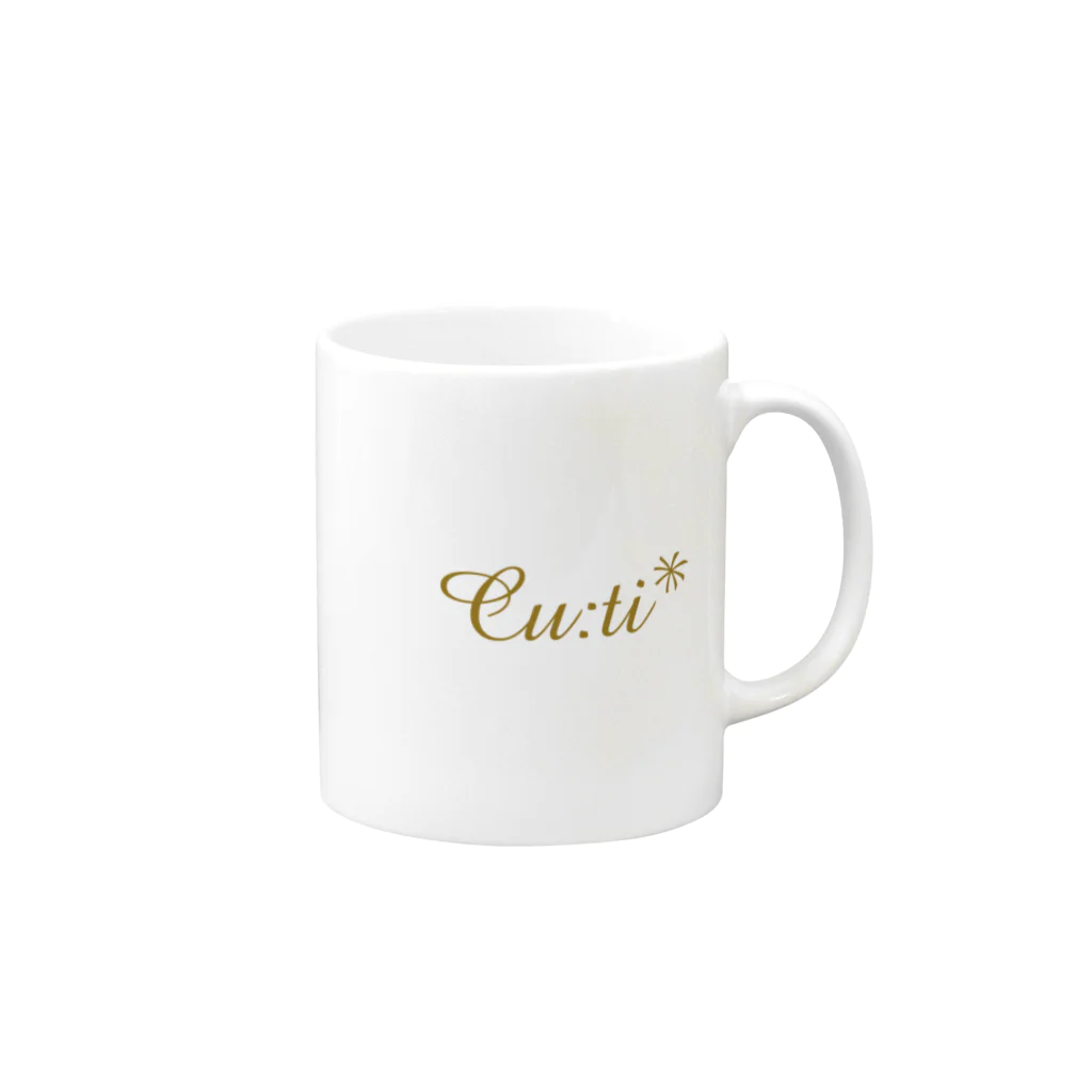 cu:ti*のCu:ti* Mug :right side of the handle