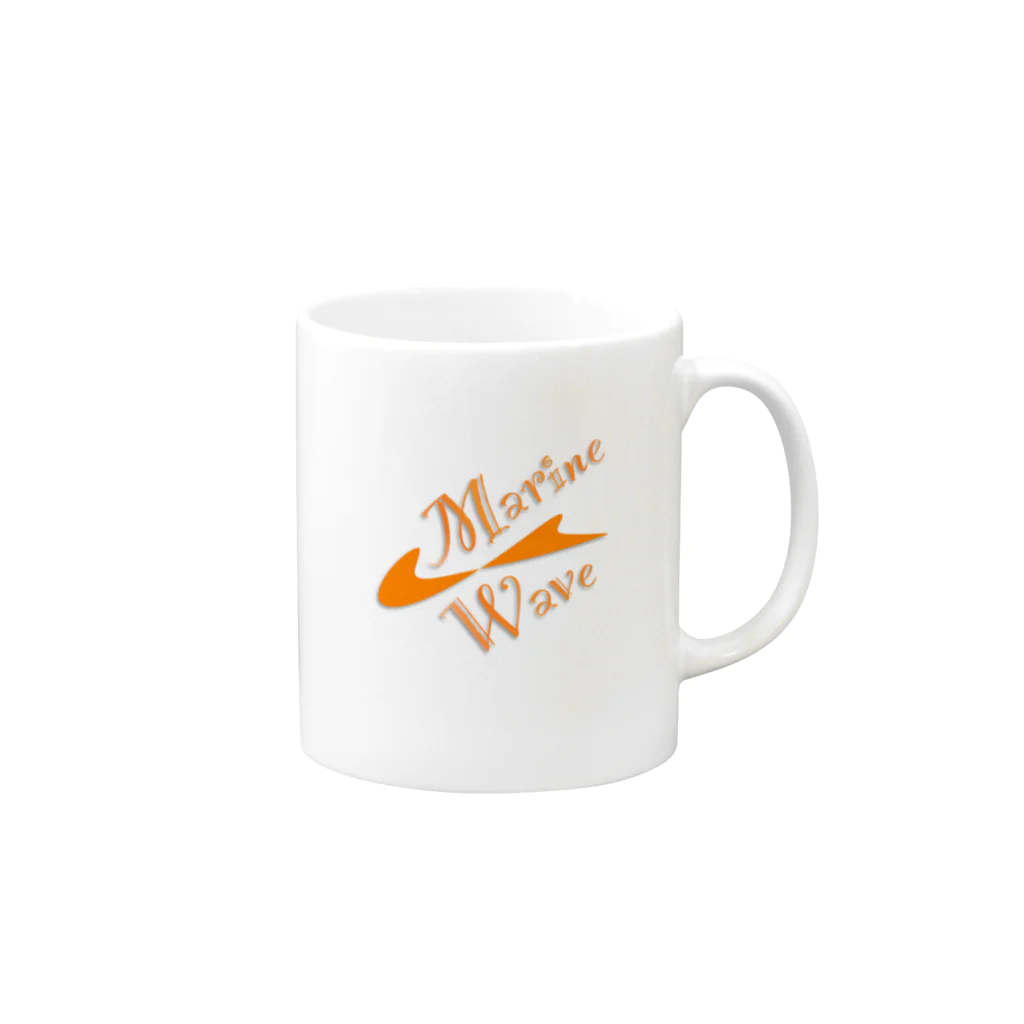 Marine☆WaveのMarine☆Wave Mug :right side of the handle