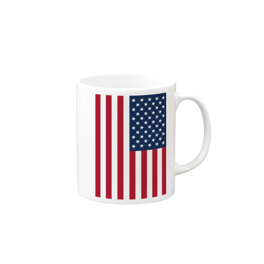 AURA_HYSTERICAのStar-Spangled Banner Mug :right side of the handle