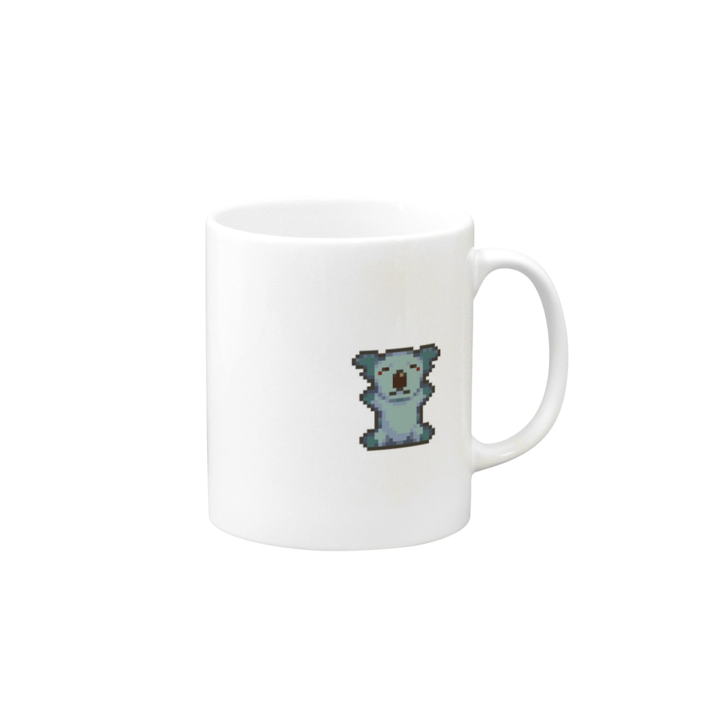 寒暖コアラのコアラグッズ‐① Mug :right side of the handle