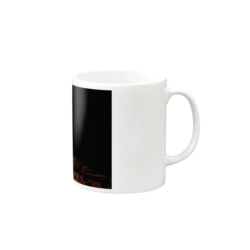 saaya→デザイン販売中！のtokyoooo Mug :right side of the handle