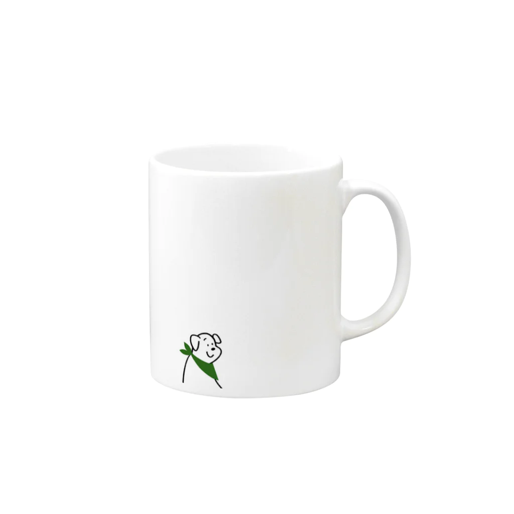 mukoのMuko.official Mug :right side of the handle