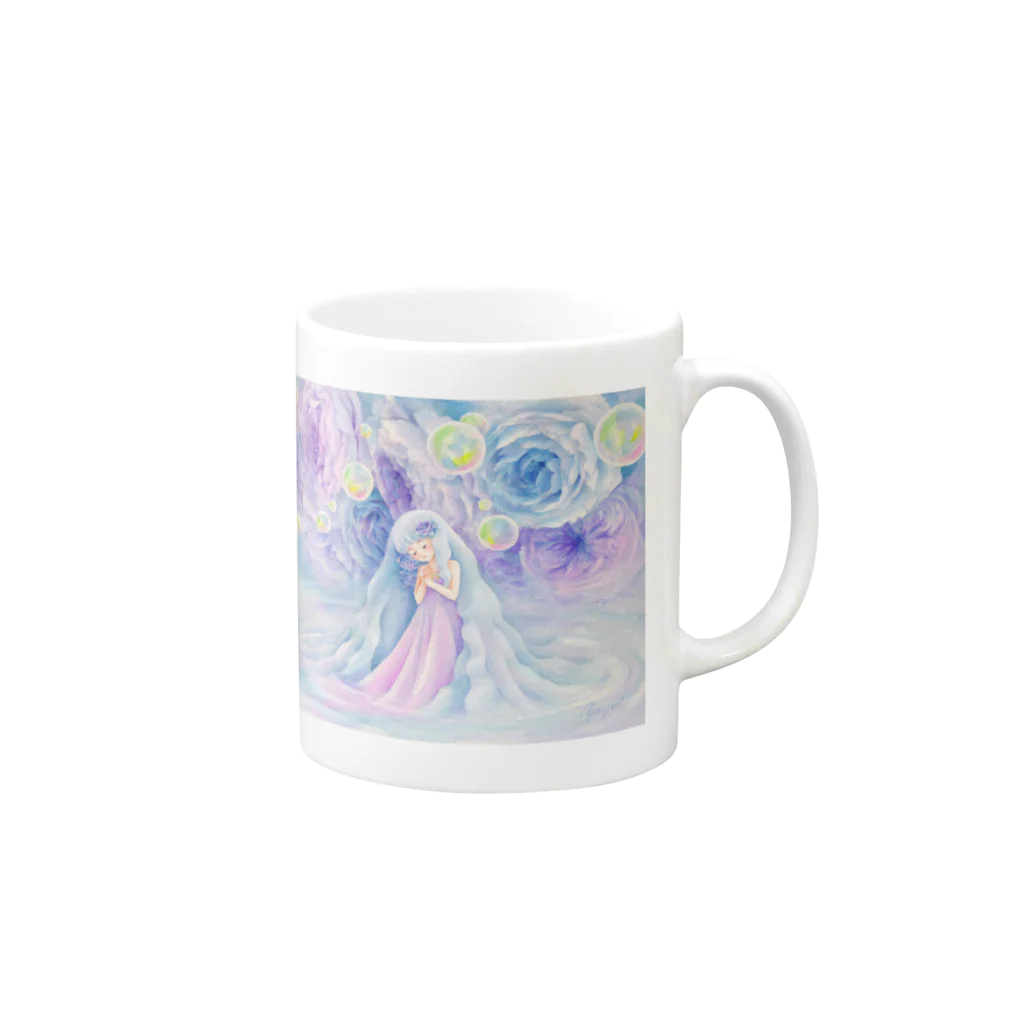 March-Hare-GalleryのDream Mug :right side of the handle