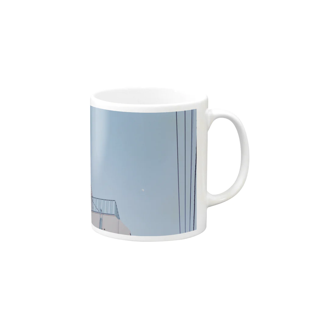 梢の白む Mug :right side of the handle