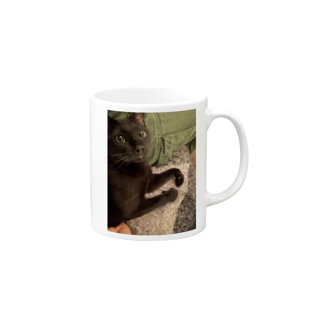 repleyのNeoは、甘えんぼ Mug :right side of the handle