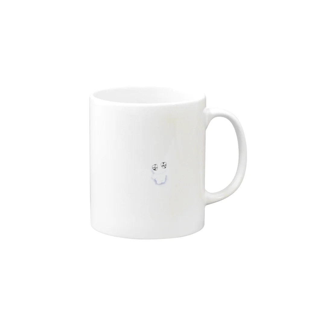 こふぇのぽゃくま Mug :right side of the handle