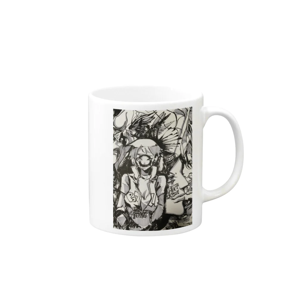 ユウキリリーのユウキリリー Mug :right side of the handle