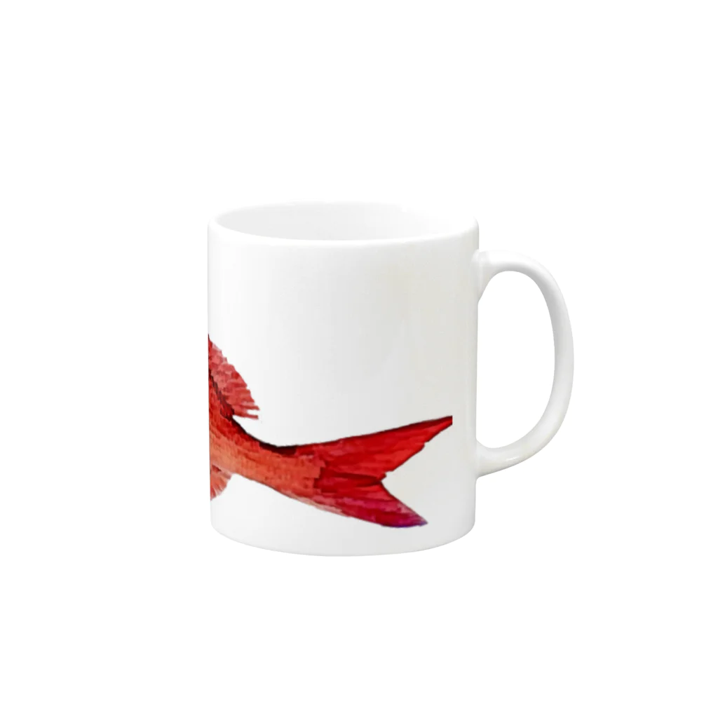 shop reikaのめでたいグッズ Mug :right side of the handle