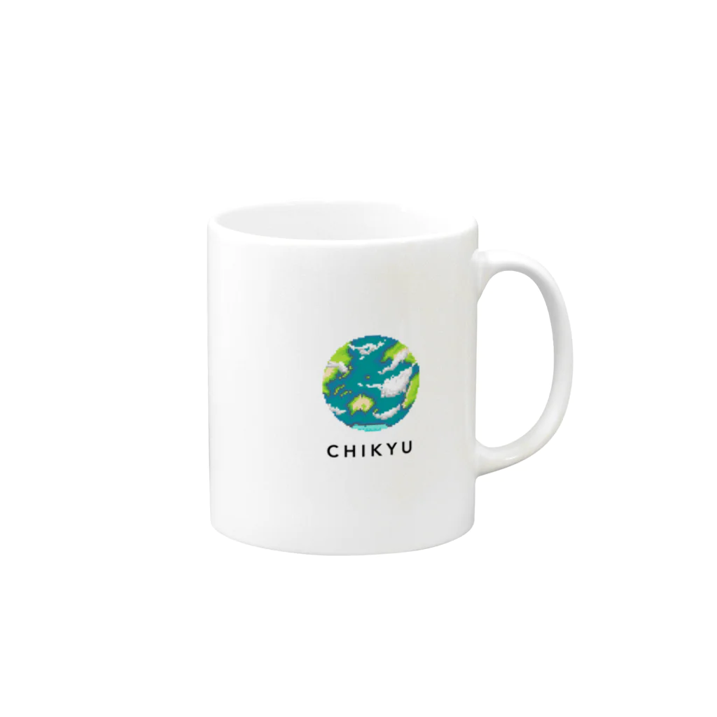 CYCLO (シクロ)の我らが地球 Mug :right side of the handle