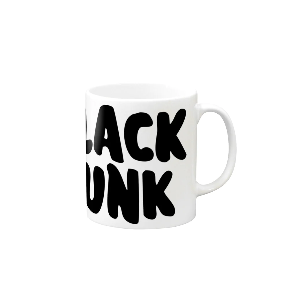 Domicile RecordsのBlack Funk Mug :right side of the handle