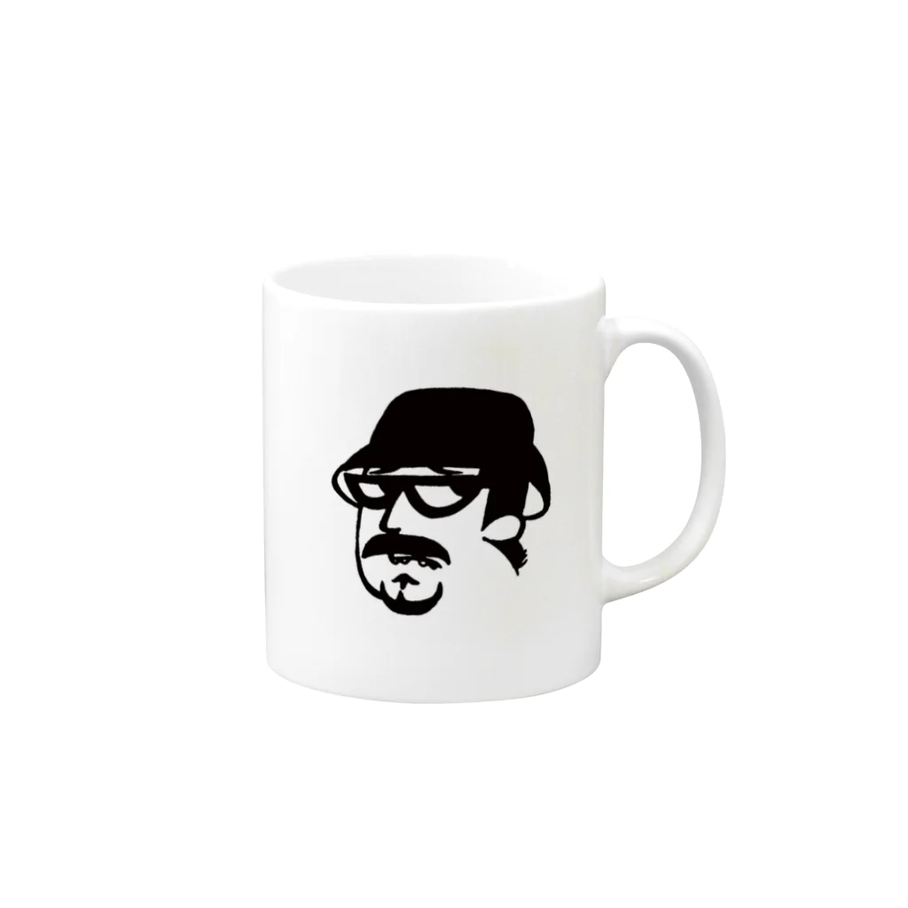 ITSHOPのドクターK Mug :right side of the handle