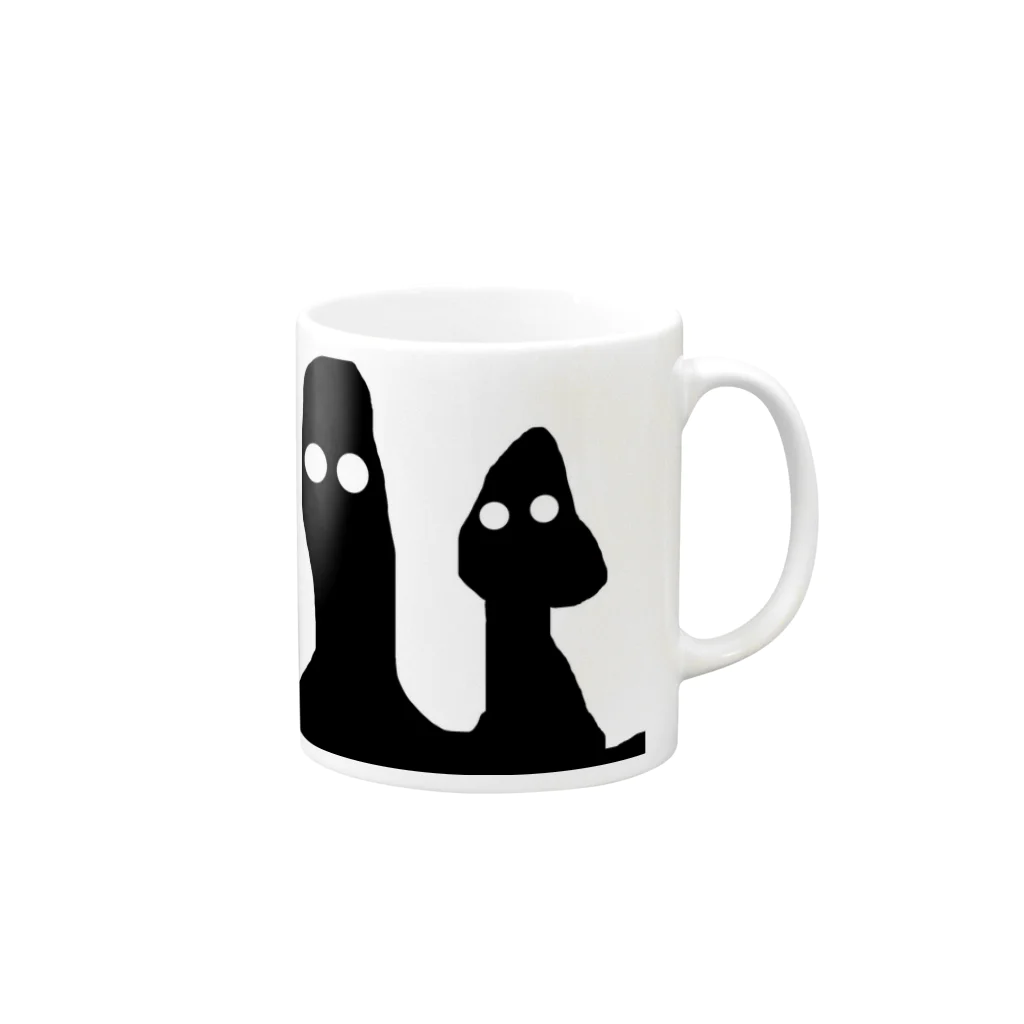 dorochanのはえた はえたよ Mug :right side of the handle