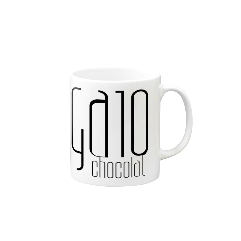 Ga10chocolaTのGa10chocolaT Mug :right side of the handle