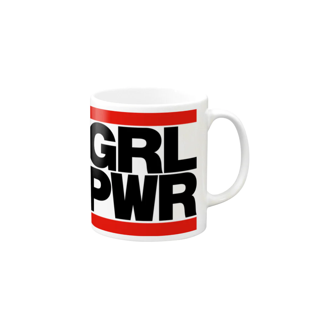 shoppのGRLPWR Mug :right side of the handle