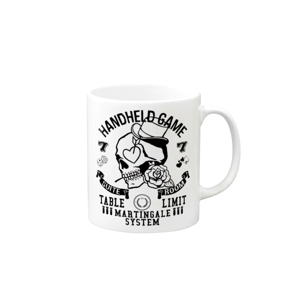 JOKERS FACTORYのSUITE ROOM Mug :right side of the handle