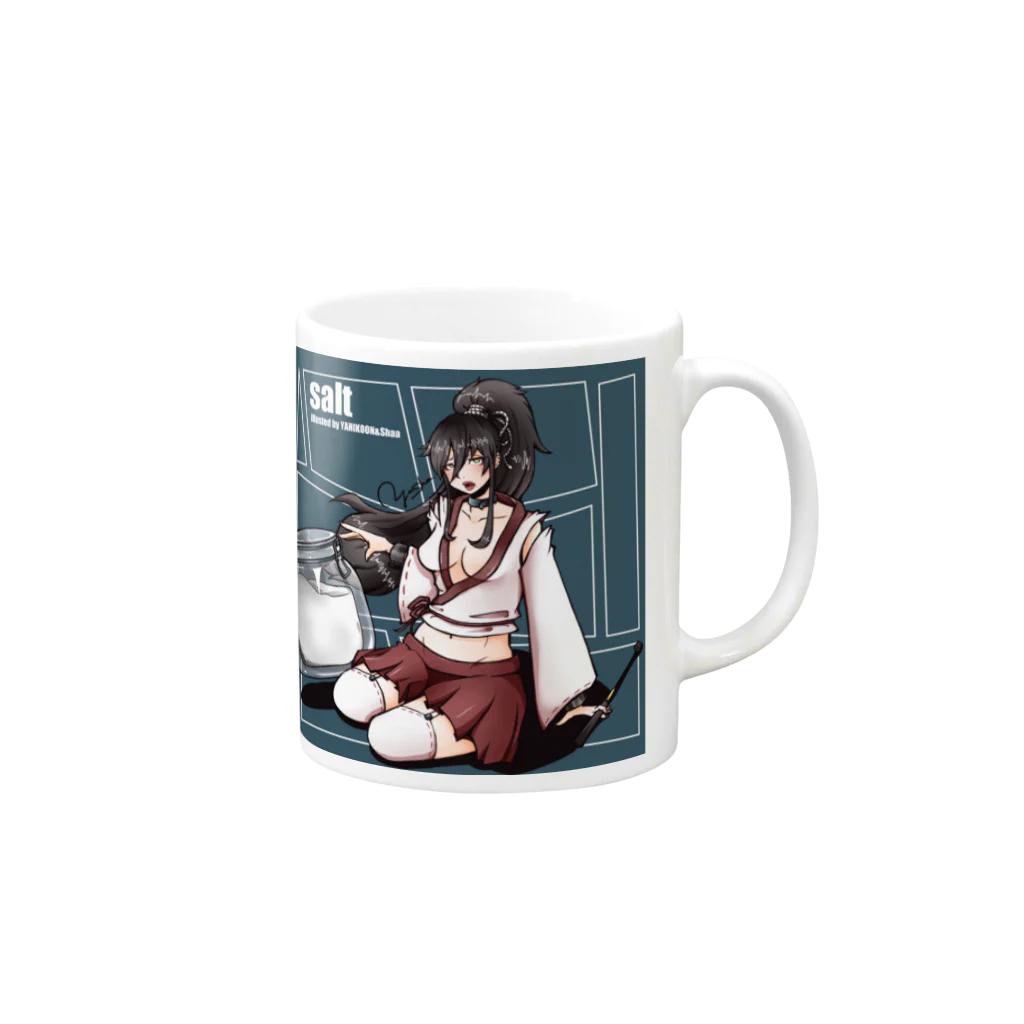 yasha.のsoltykiss Mug :right side of the handle