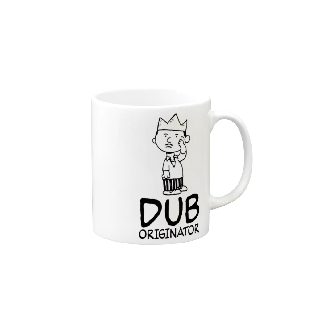 ダンカンショップのDUB ORIGINATOR Mug :right side of the handle