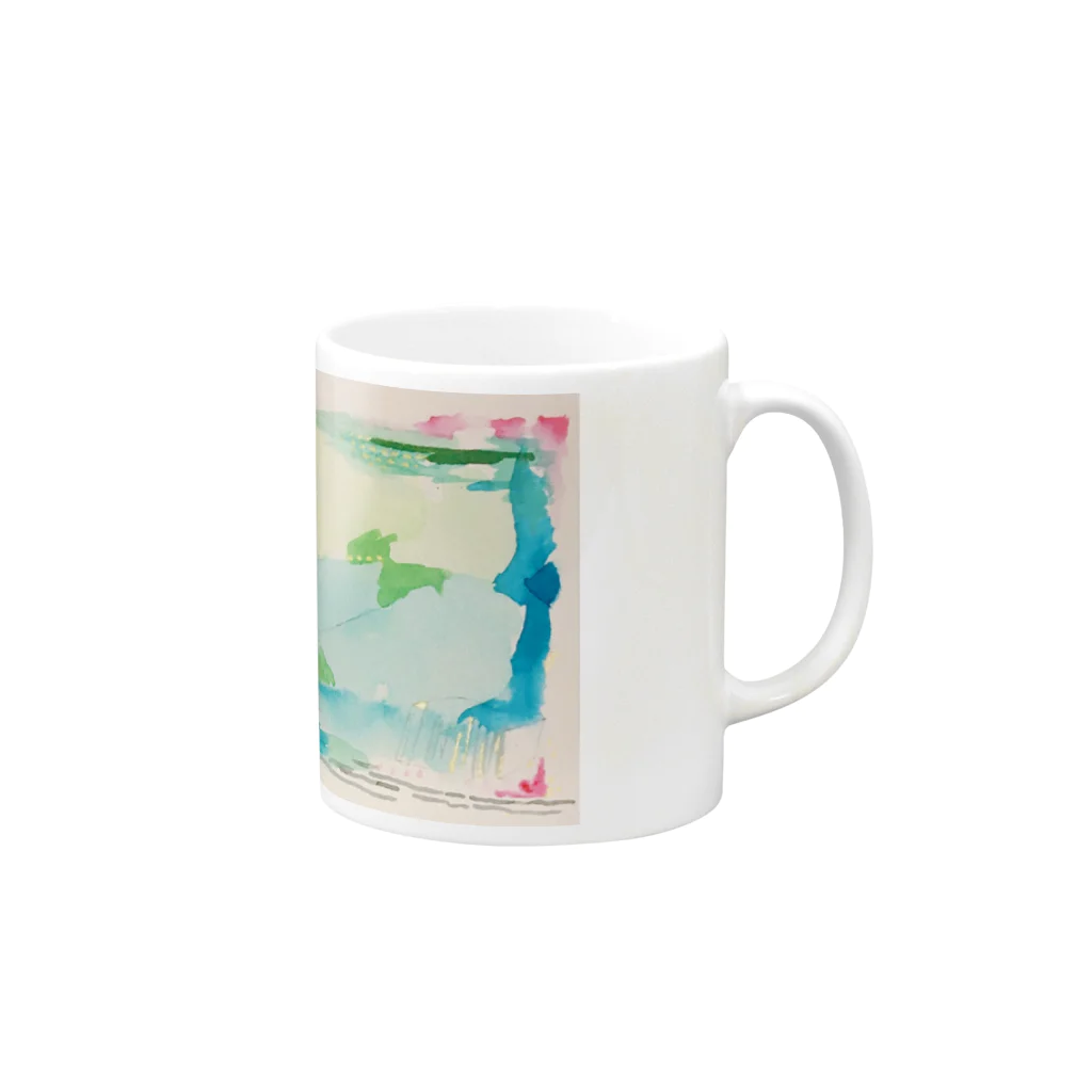 peonicのハタケ Mug :right side of the handle