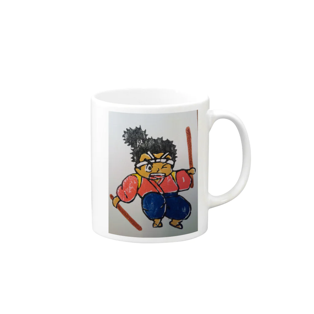 ＩＯＲＩのMUSASHI Mug :right side of the handle