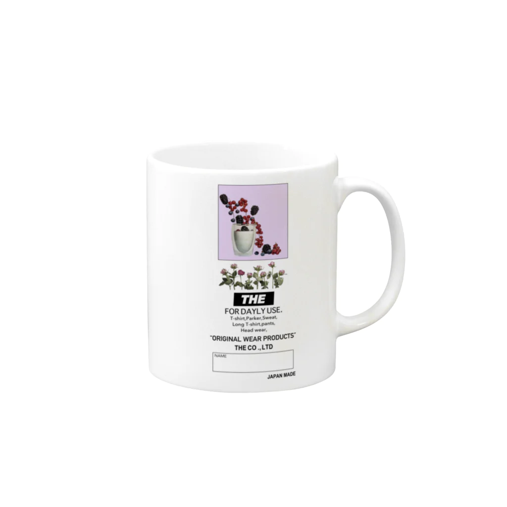 THE THE THE-Hobbys-のTHE MILK / MAG Mug :right side of the handle