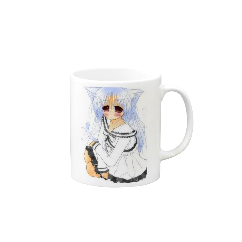 †あらやん†＠イラストレーター＠ＴＭＮの萌え萌えキュンｖシリーズ２ Mug :right side of the handle