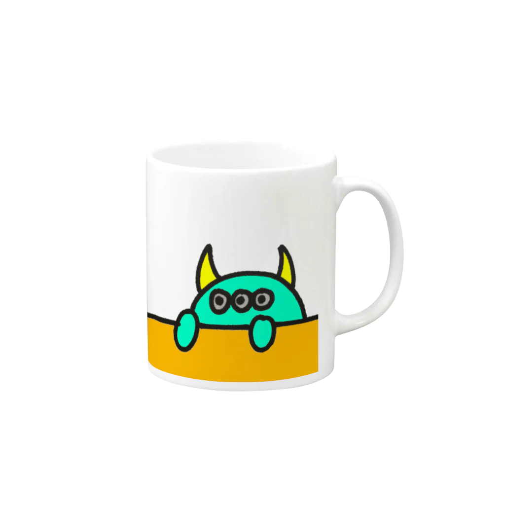 かなたのどうしたののﾋﾟﾊﾟﾈｽﾞﾐ Mug :right side of the handle