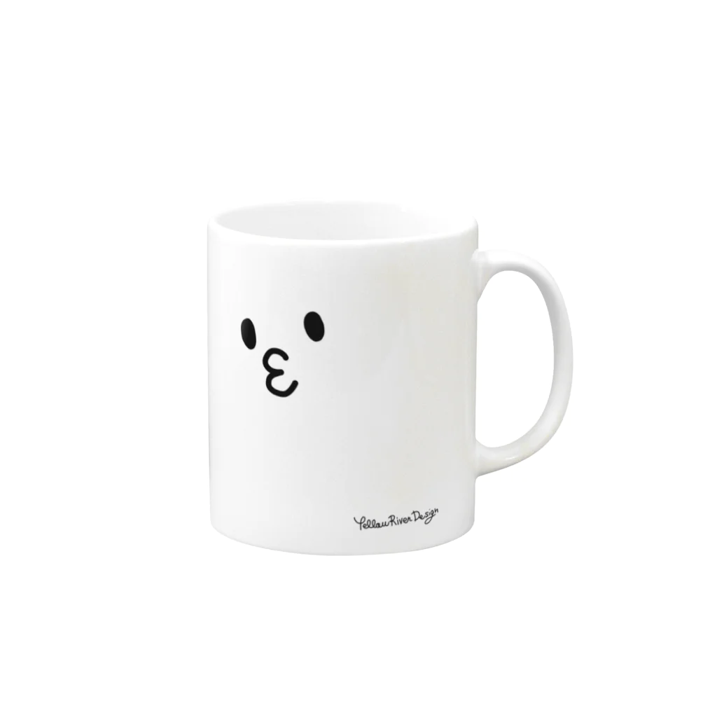 sunny sundayのTako guchi Mug :right side of the handle