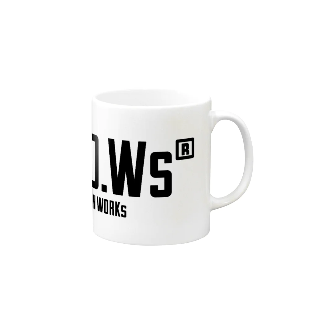 L.P.D.Wsのオリジナルブランド LPDWs Mug :right side of the handle