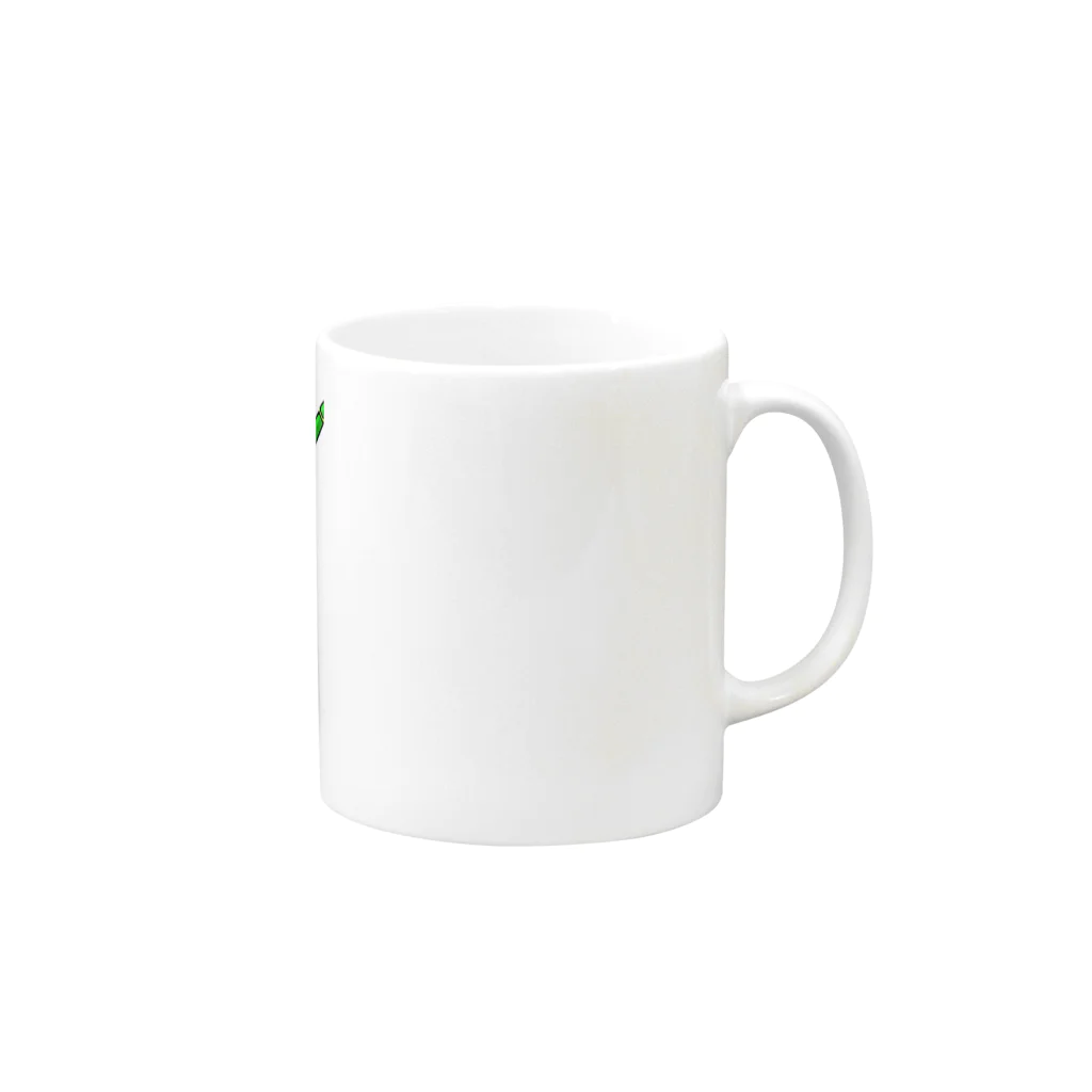 🐼なご🐼のフリーズパンダ Mug :right side of the handle