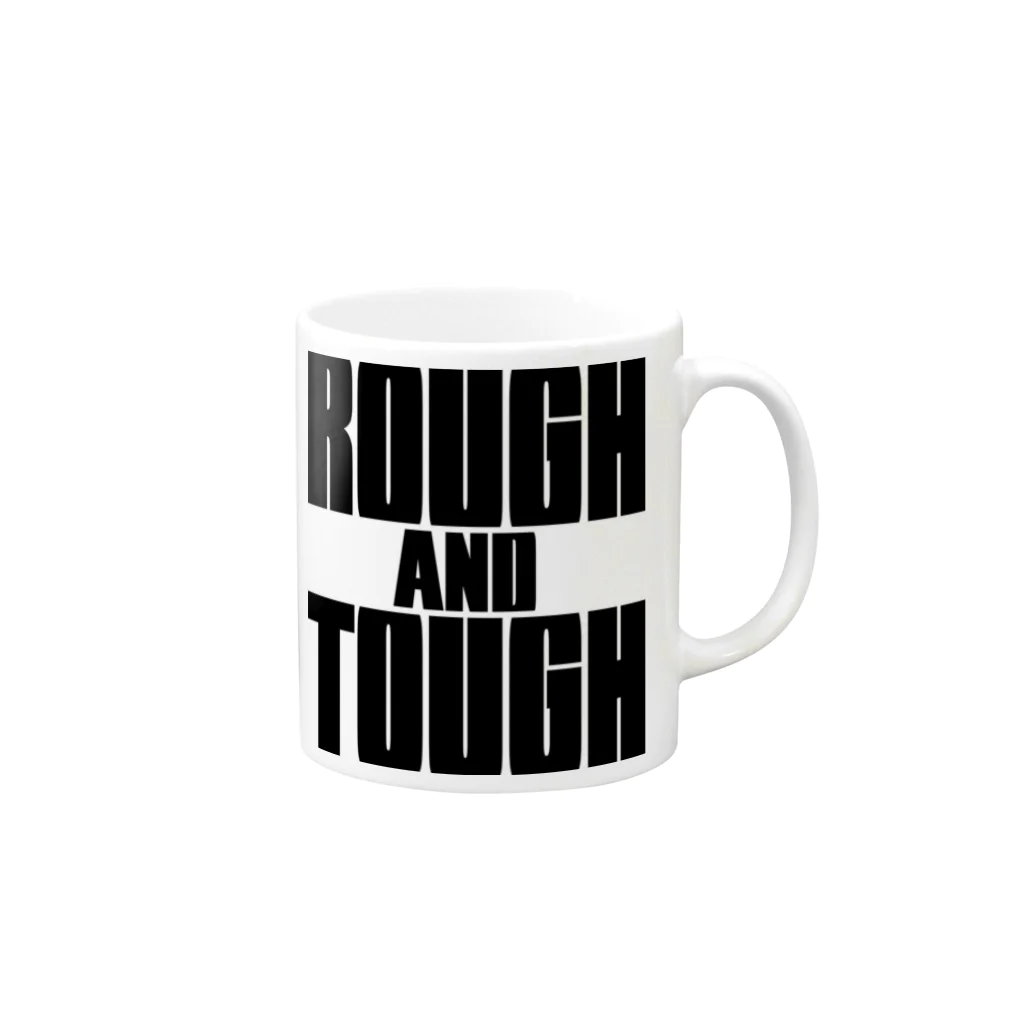 shoppのROUGH & TOUGH マグカップの取っ手の右面