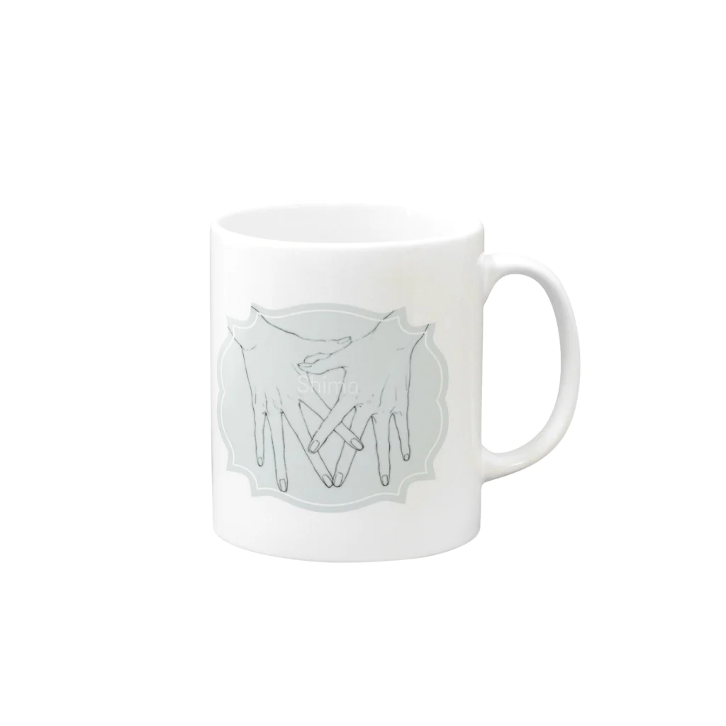 shimaのShima* Mug :right side of the handle