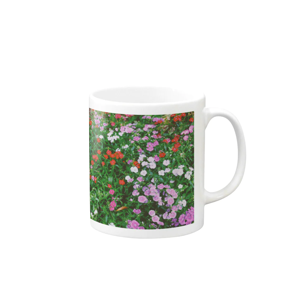 あこがれの花畑 Mug :right side of the handle